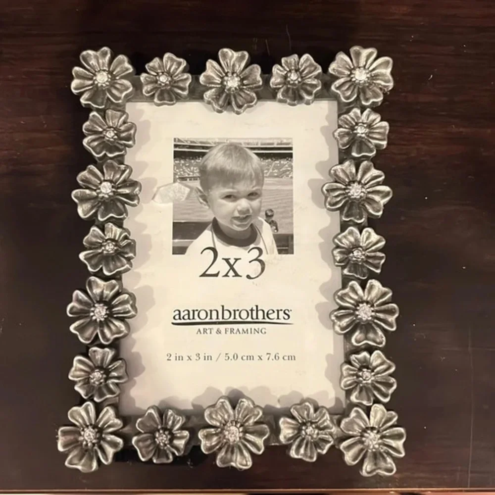 New 2X3 inches picture frame stainless steel